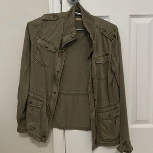 Olive green max jeans women’s jacket